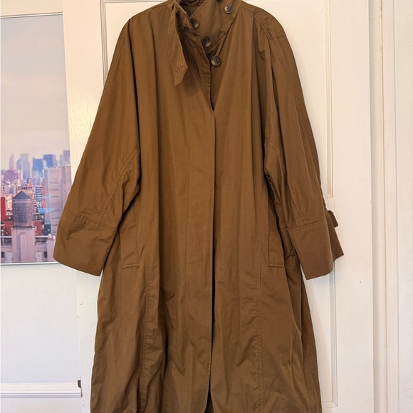 Zara Womens Collection Oversized Water Repellent Trench Coat - Picture 2 of 7